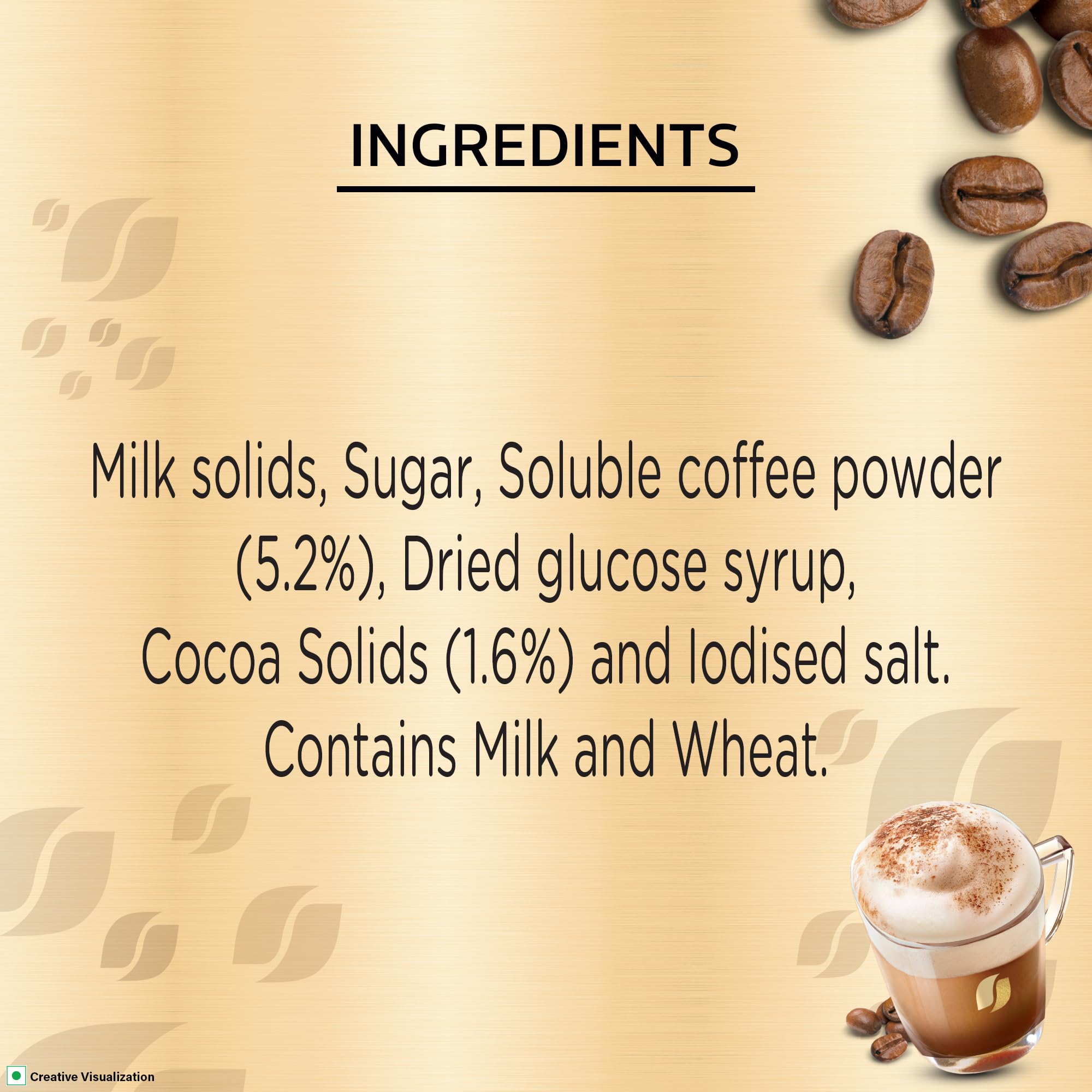 NESCAFE Gold Choco Mocha Instant Coffee Premix, 125g (5 Sachets, 25g each) – view 3