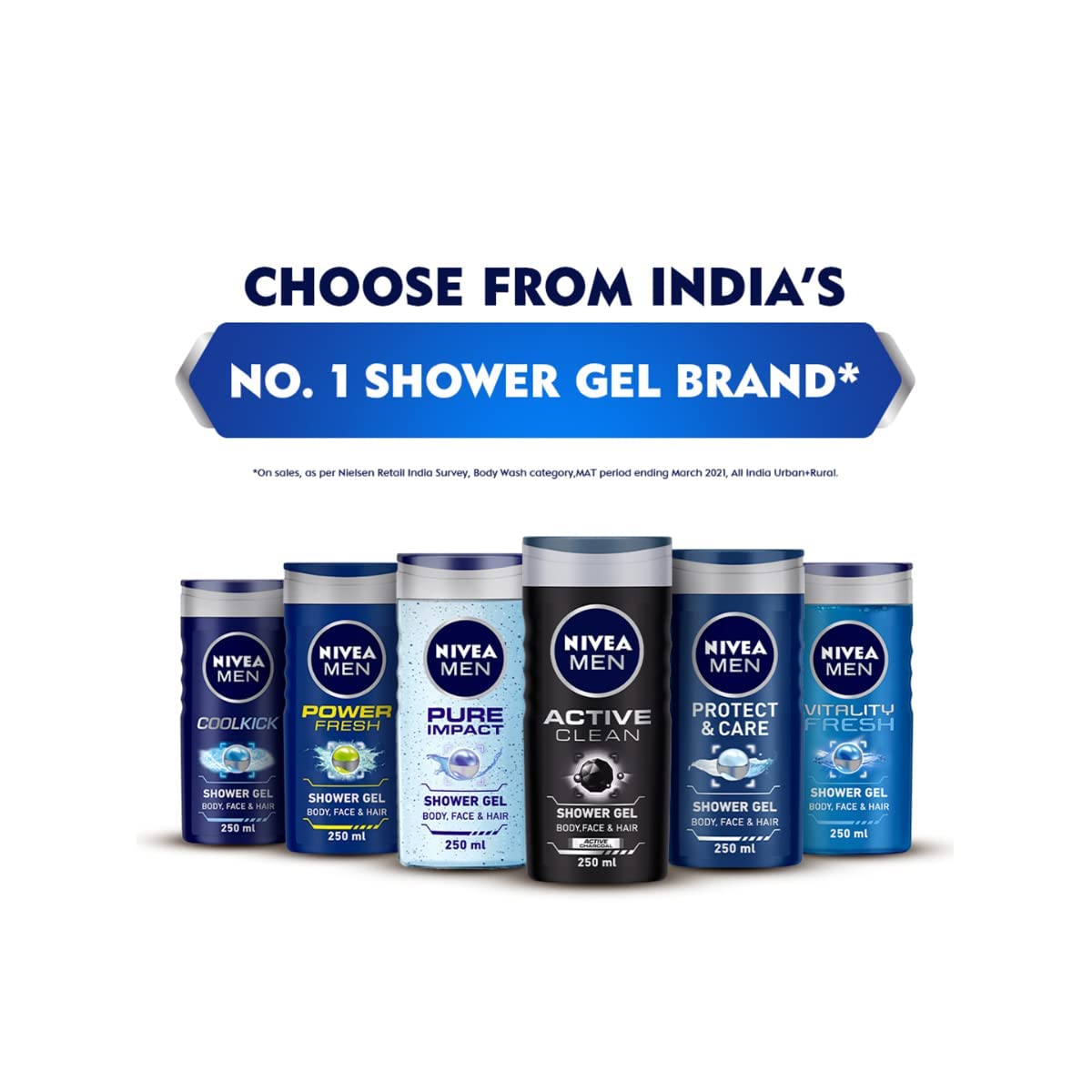 NIVEA MEN Energy 250ml Body Wash – view 6