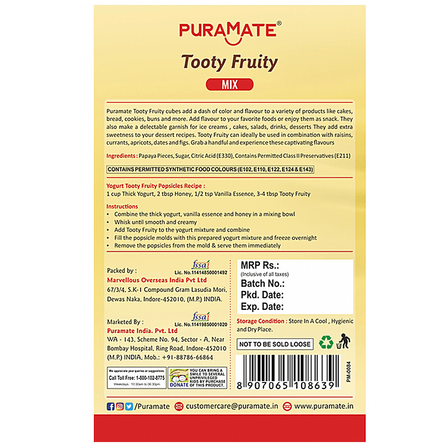 Puramate Tooty Fruity Mix 100 g – view 2