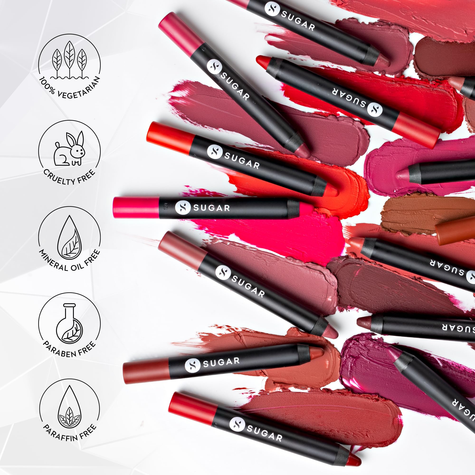 SUGAR Cosmetics Matte as Hell Crayon Lipsticks for Women – view 6