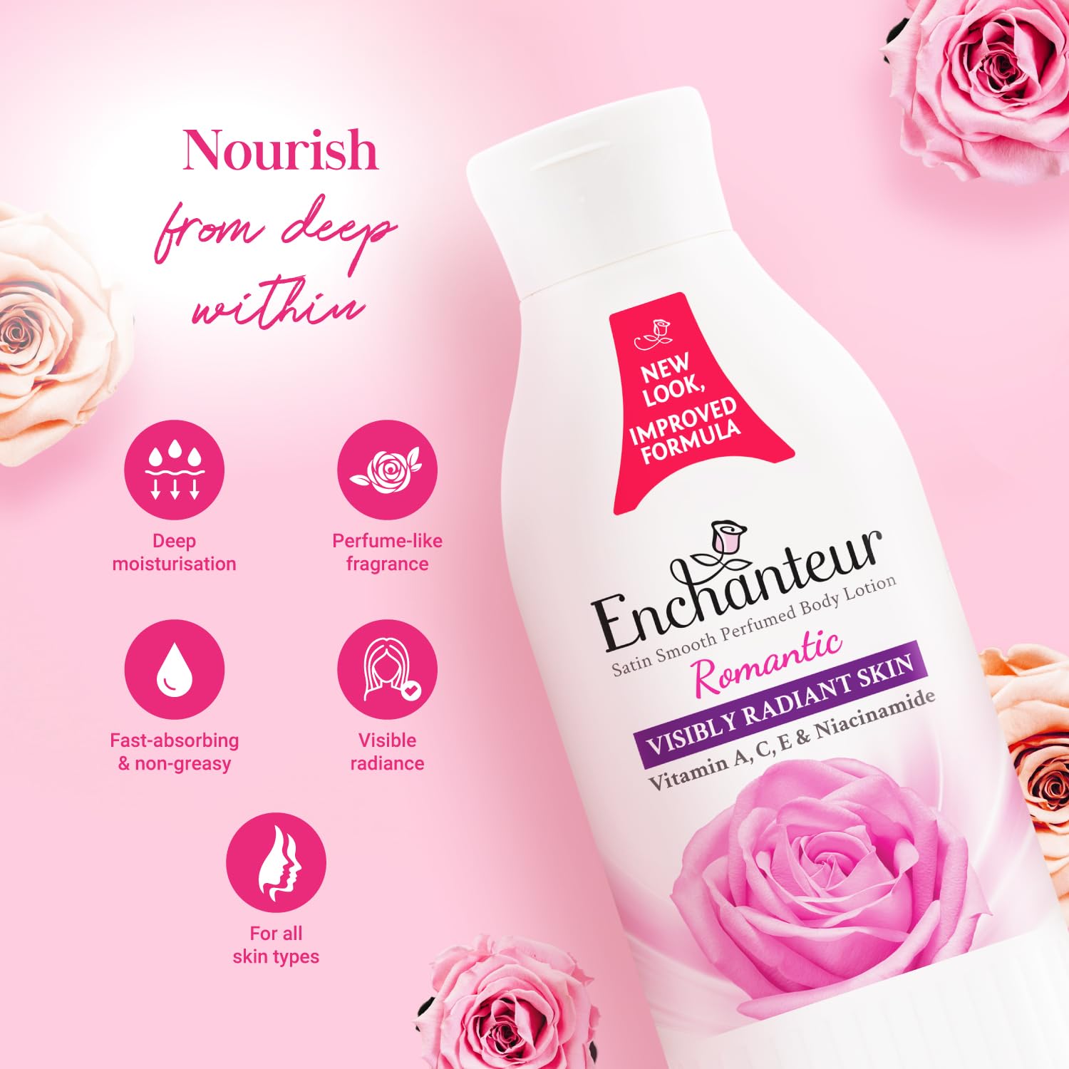 Enchanteur Romantic Perfumed Body Lotion, 250ml – view 7