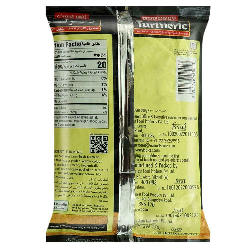 Everest Turmeric Powder 500 G – view 2