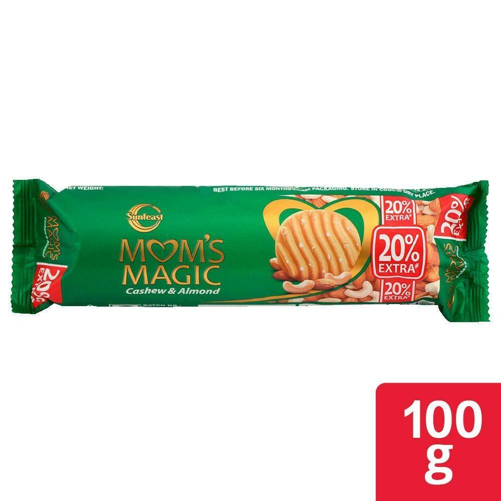 Ghee roasted cashew almond cookies multipack from Sunfeast Mom's Magic