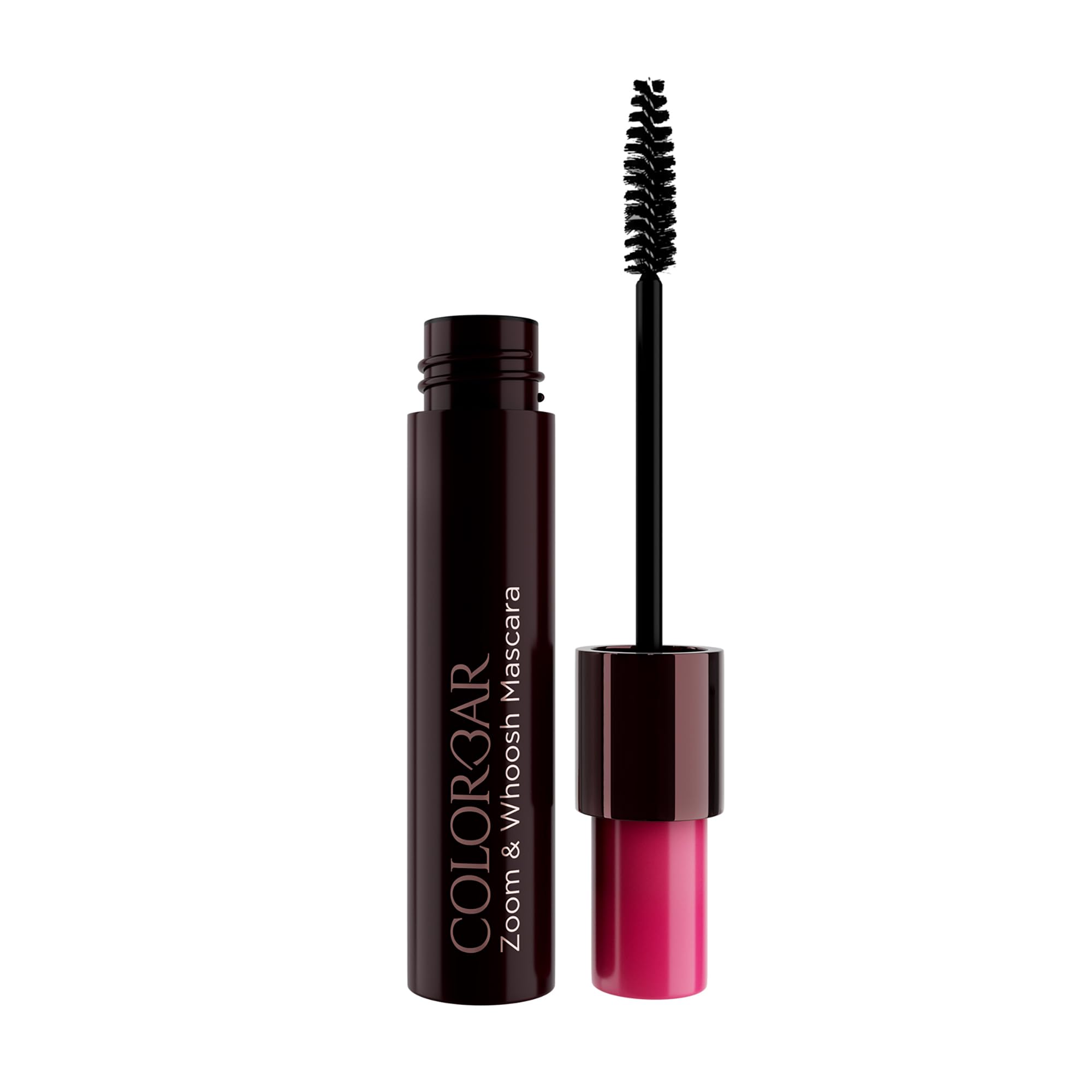Dual-wiper Colorbar black mascara tube for volume and length