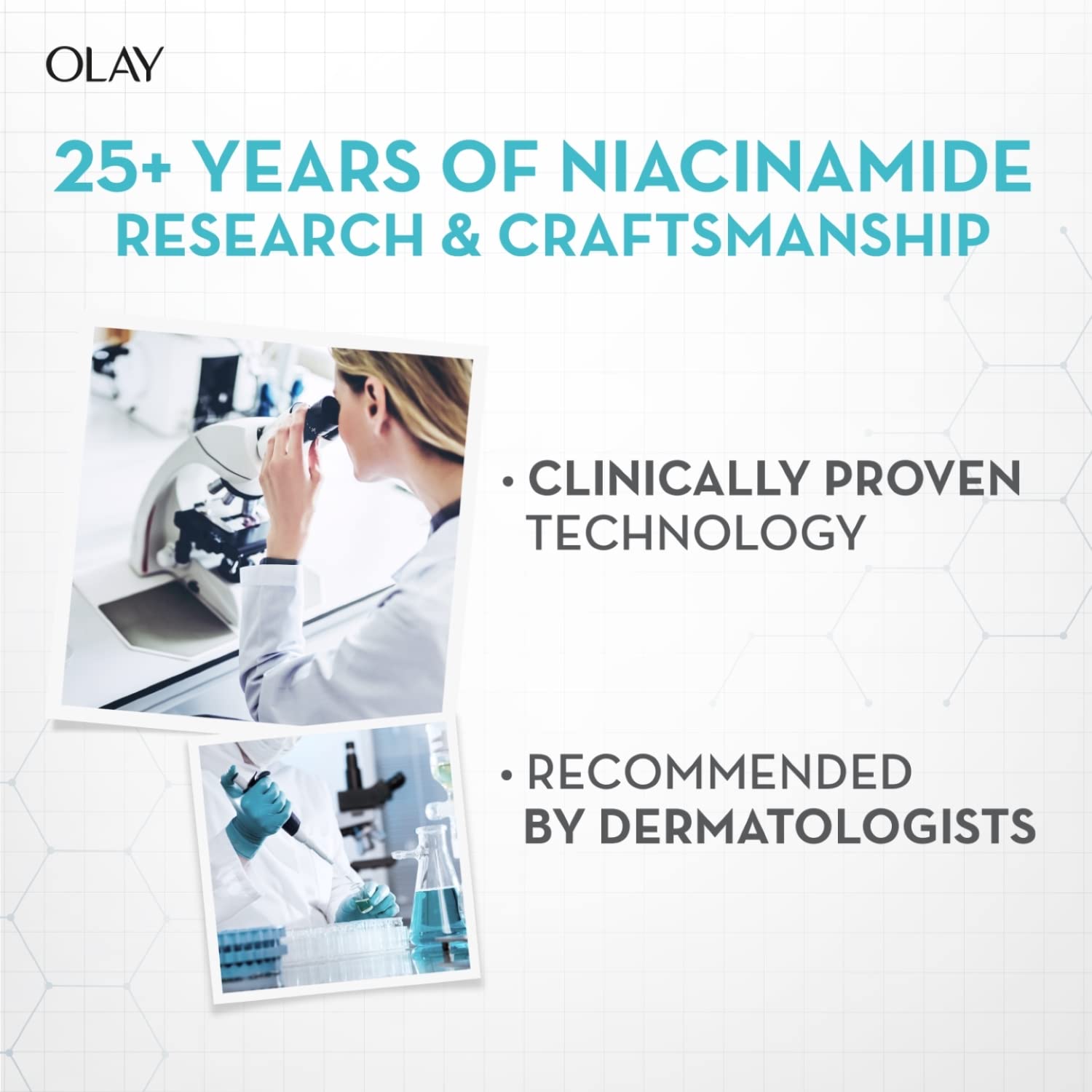 Olay 99% pure Niacinamide Face Cream for all ages l Suitable for Normal, Oily, Dry, Combination Skin l Fights dark spots, dullness and provides radiant glow l 100% Money Back Guarantee l 50g – view 4
