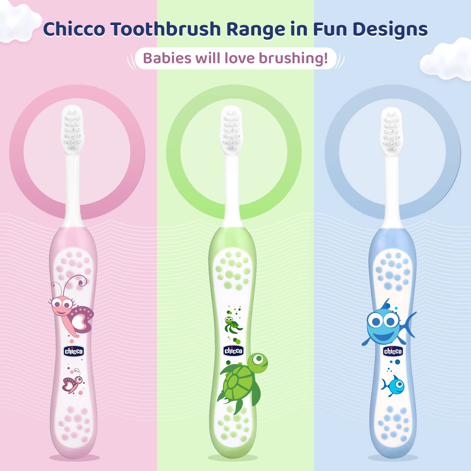 Chicco Toothbrush Pink 6M-36M – view 7