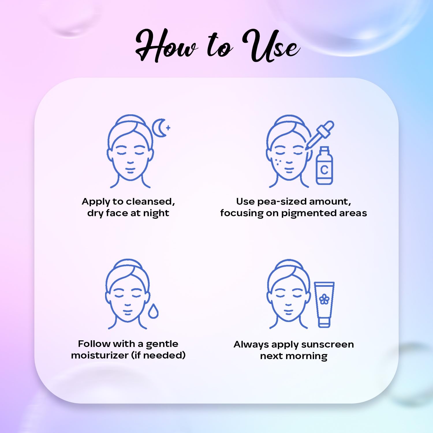 FACES CANADA 2% Kojic Acid Comfy Glow Night Cream with Niacinamide & Alpha Arbutin for Skin Brightening (25 gm) – view 4
