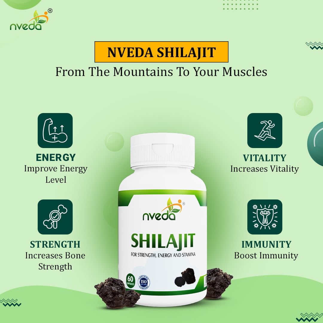 Nveda Shilajit Capsules for Men – view 3