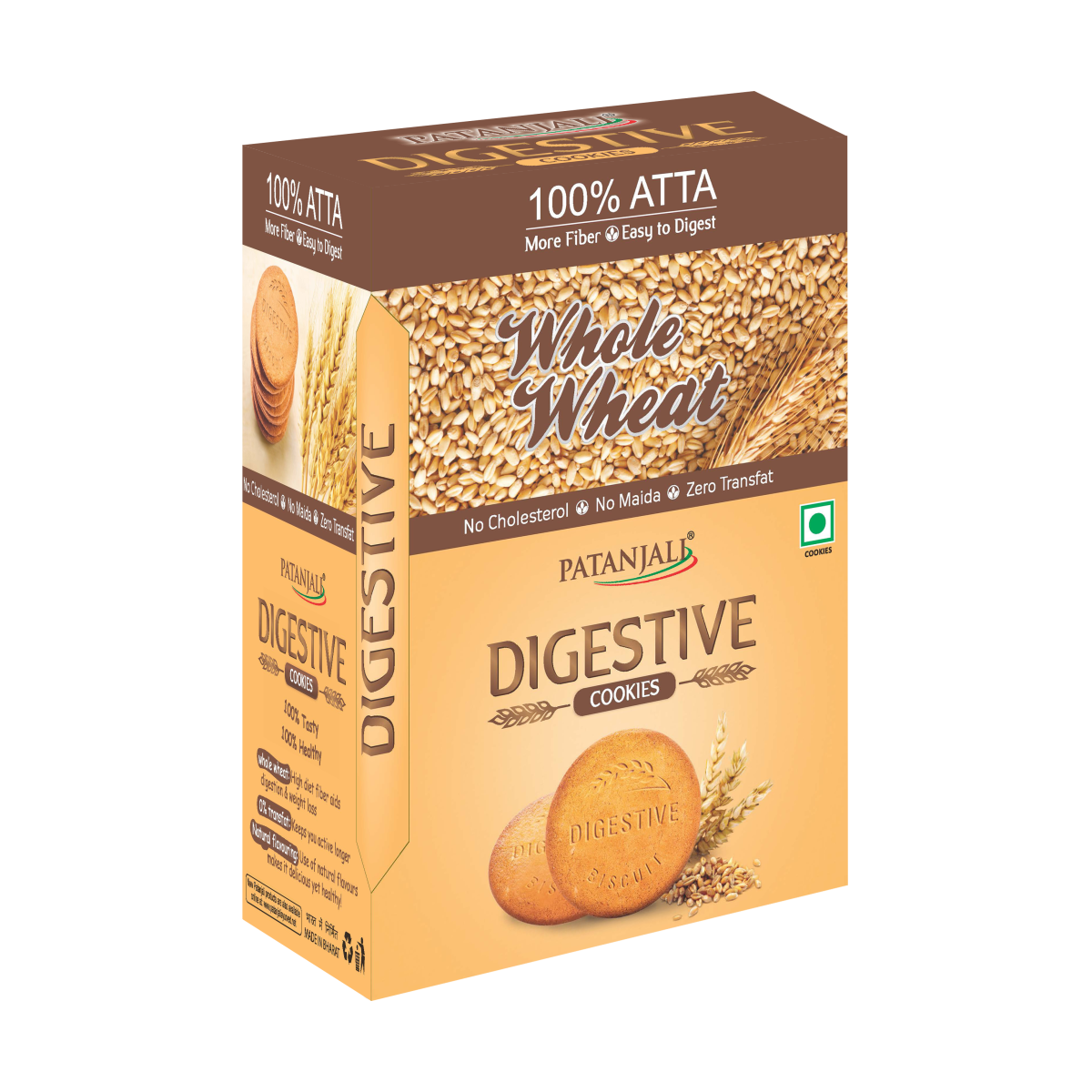 Patanjali Digestive Cookies 250 g – view 4
