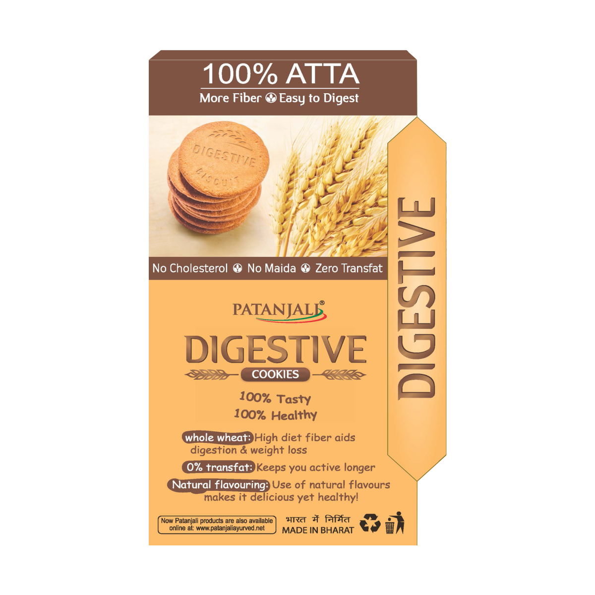 Patanjali Digestive Cookies 250 g – view 10