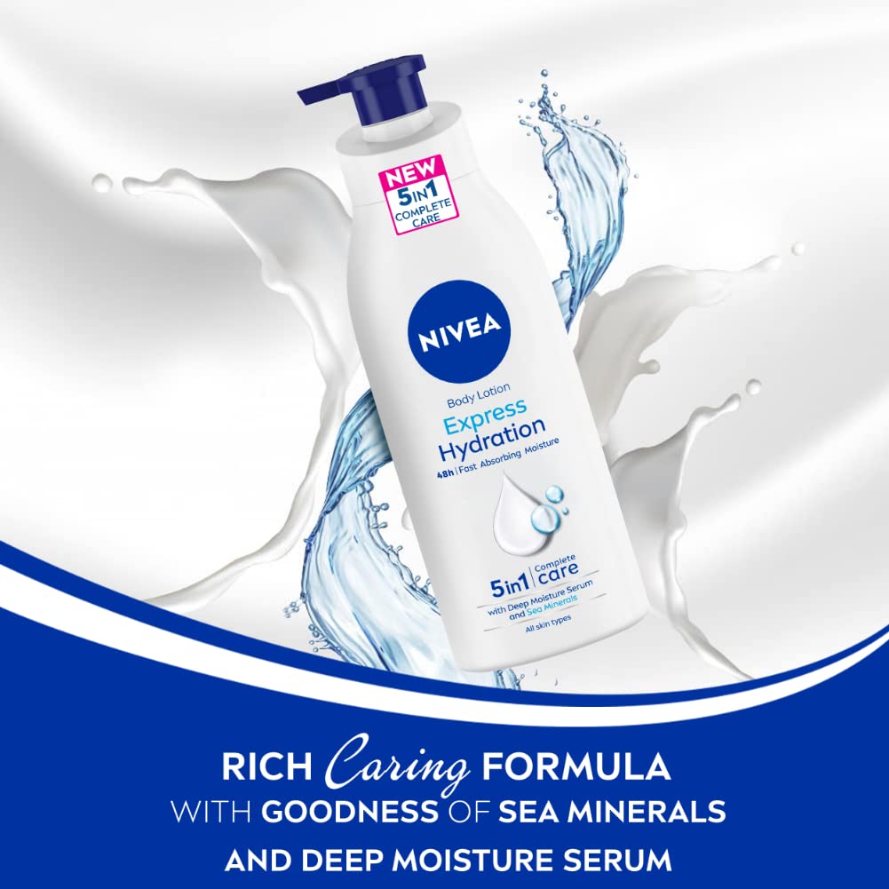 NIVEA Express Hydration 400ml Body Lotion – view 4