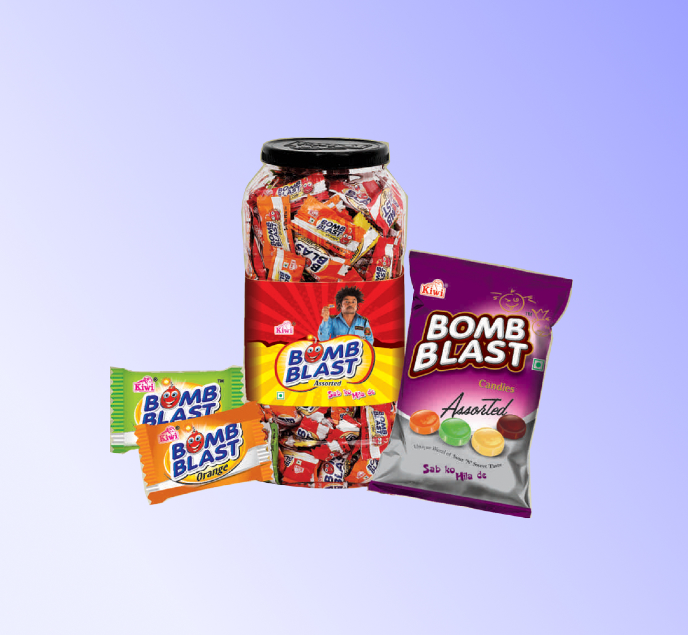 Bomb Blast Candy Pack of 10 candies – view 1