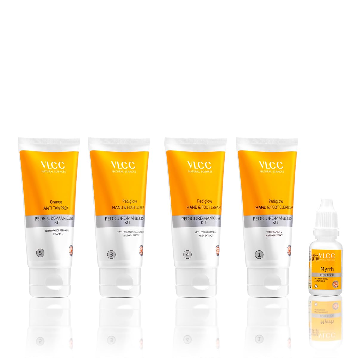 VLCC Pedicure - Manicure Hand & Foot Kit - 150g + 60ml – view 2