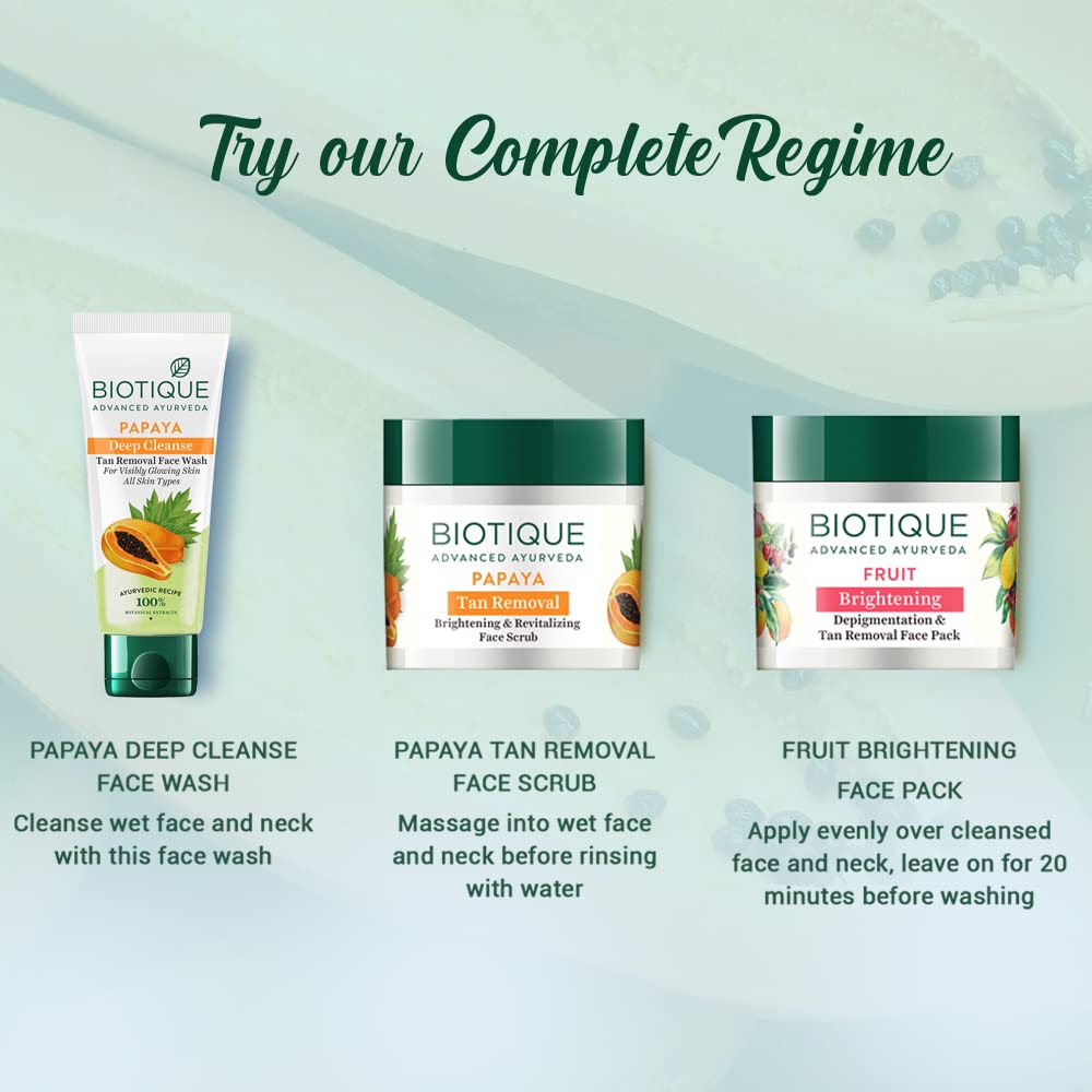 Biotique Papaya Deep Cleanse Face Wash – view 4