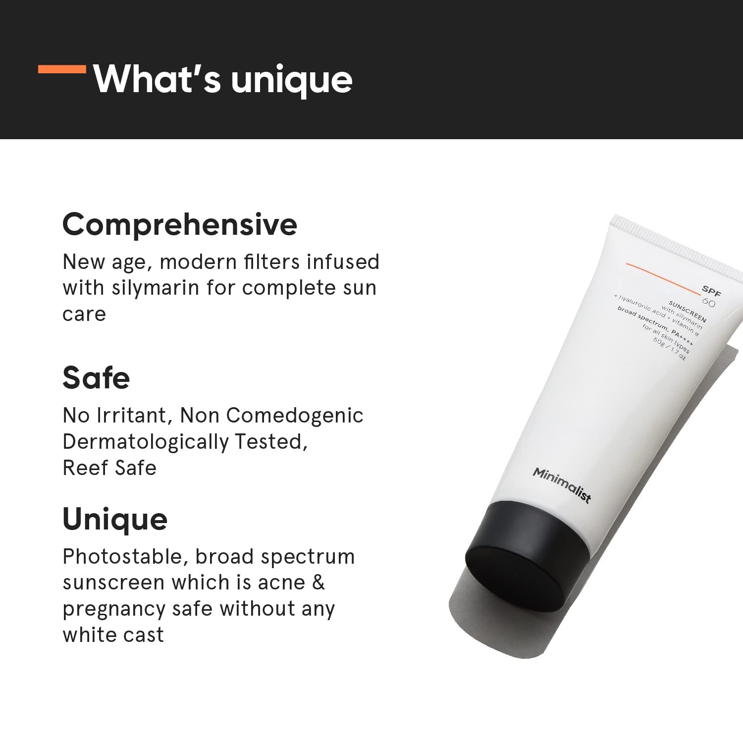 Minimalist Sunscreen SPF 60 PA ++++ – view 4