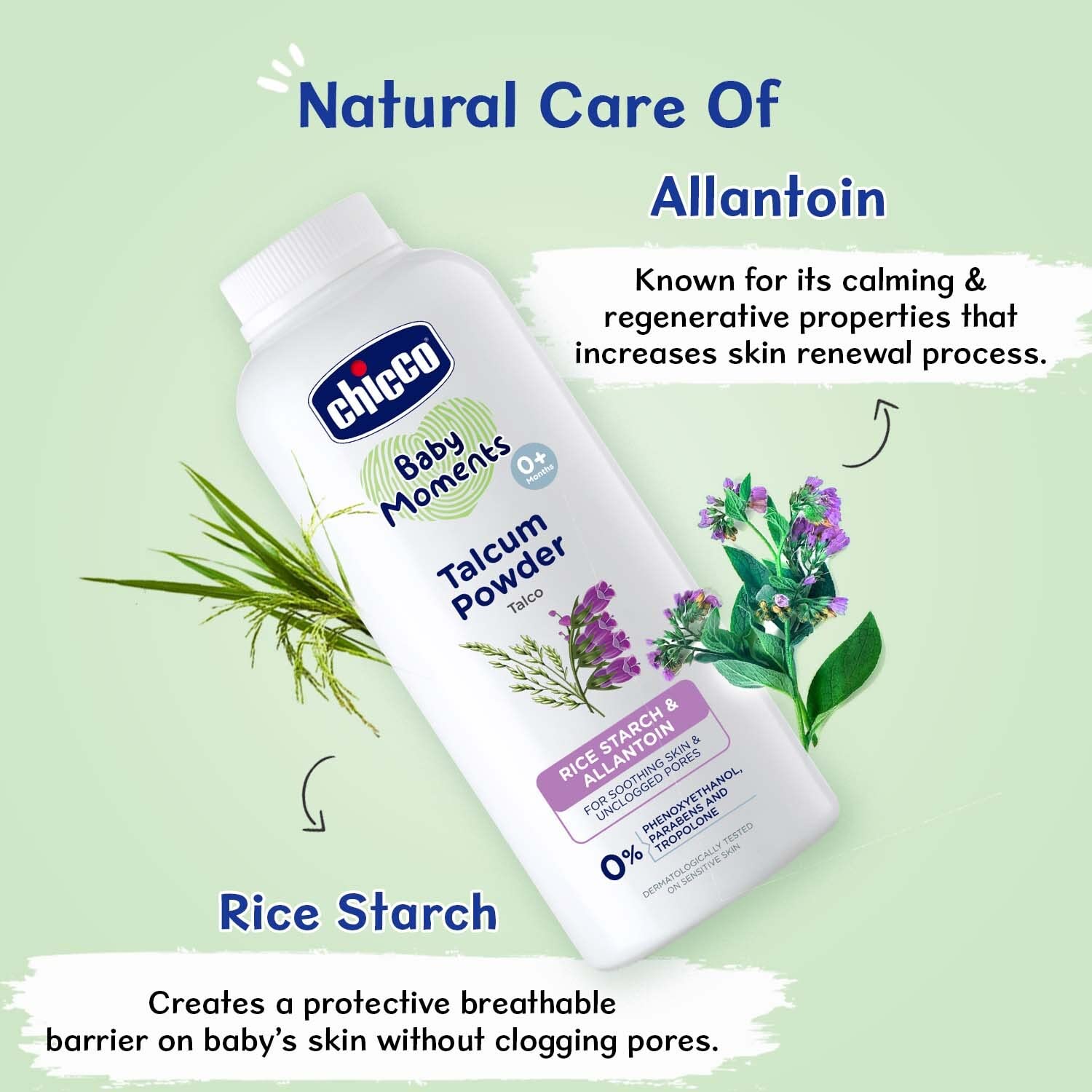 CHICCO BM TALCUM POWDER 300G – view 5