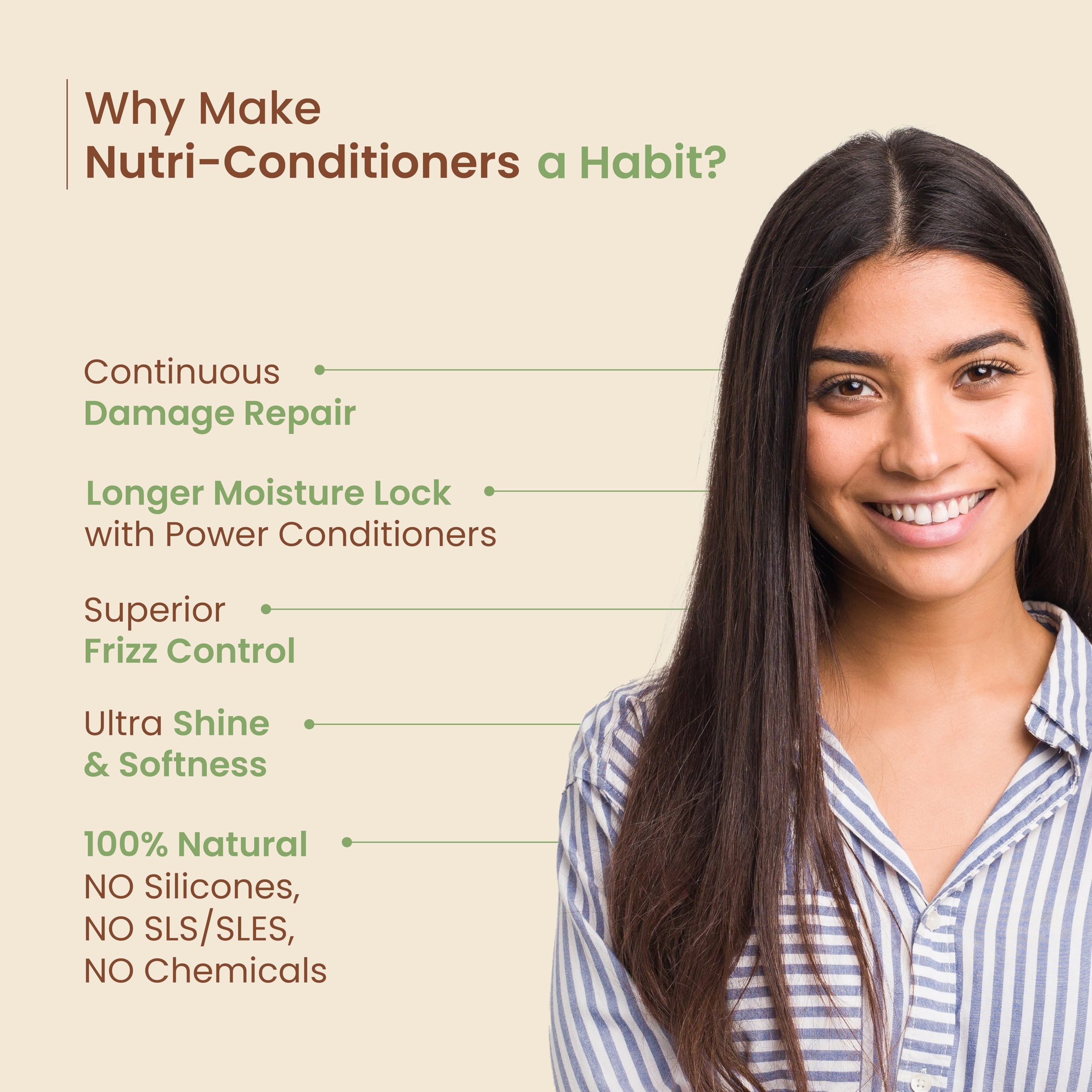Nat Habit Aloe Peanut Shampoo & Conditioner Combo for Women & Men – view 4