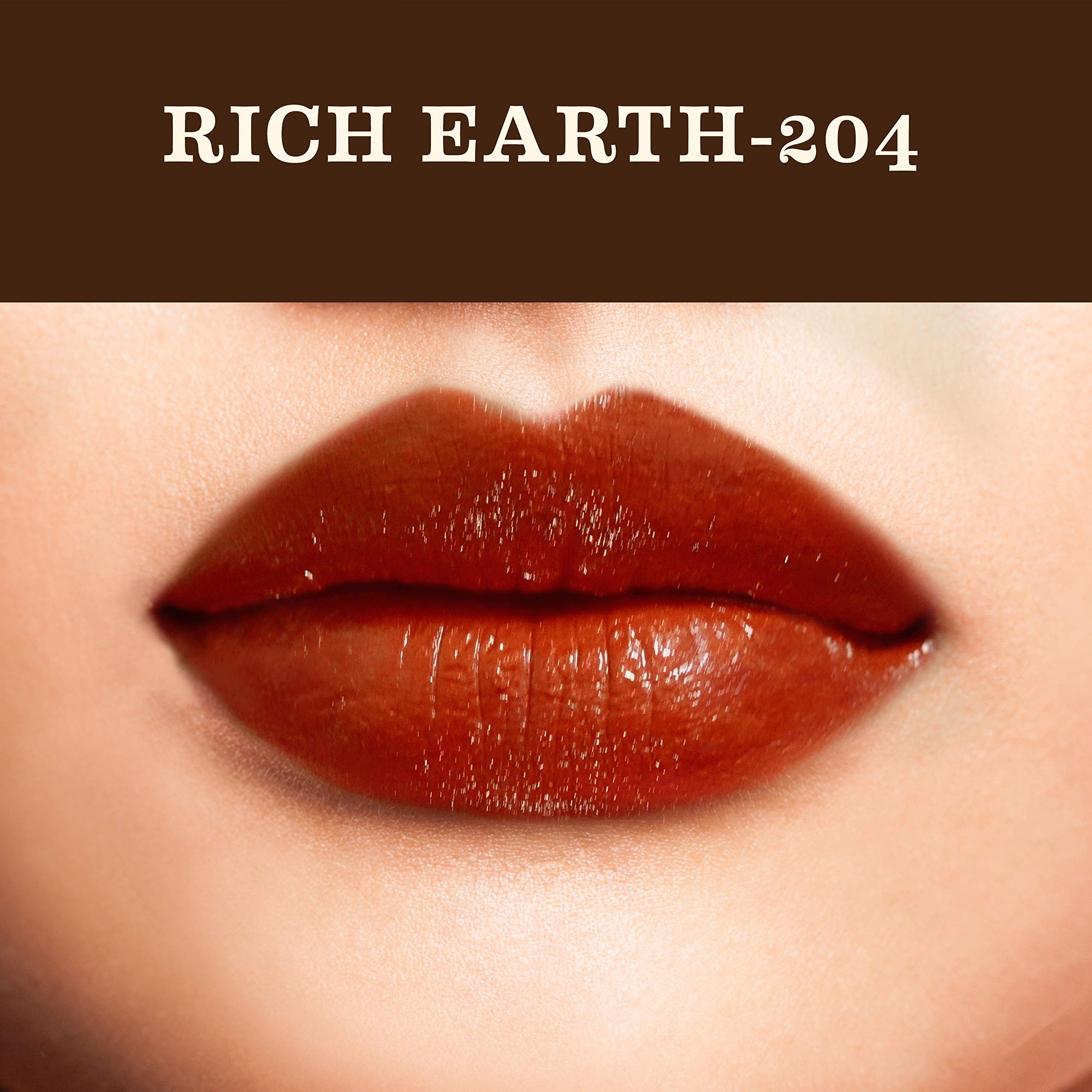 SoulTree Ayurvedic Lip Gloss - Rich Earth Colour(204), 5 g – view 4