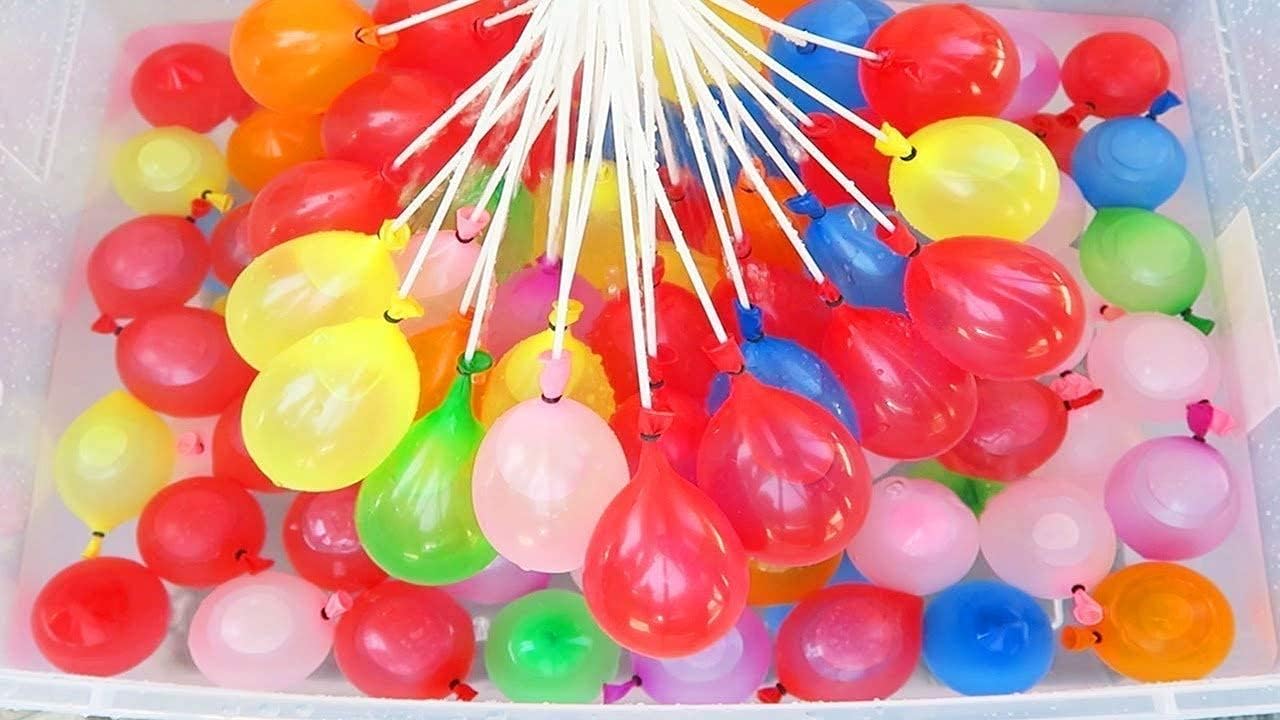 Holi Water Balloon/Quick Water Filling Balloons for Kids Boys, Girls - Festival Summer Fun - Gift Item for Family, Friends, Children Pack of 3 – view 2