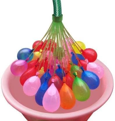 Holi Water Balloon/Quick Water Filling Balloons for Kids Boys, Girls - Festival Summer Fun - Gift Item for Family, Friends, Children Pack of 3 – view 3