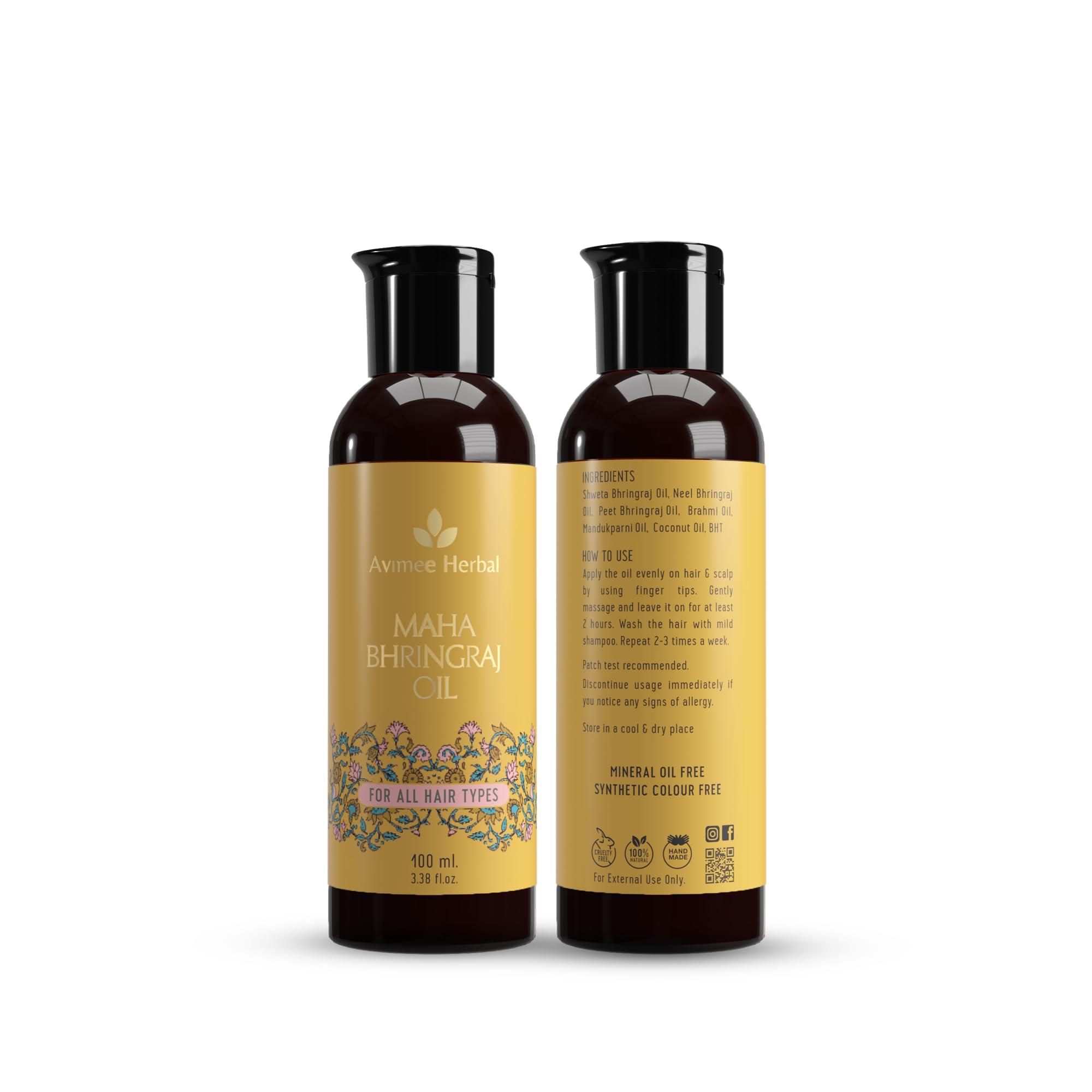 Avimee Herbal Keshpallav Mahabhringraj Oil for Hair Growth – view 6