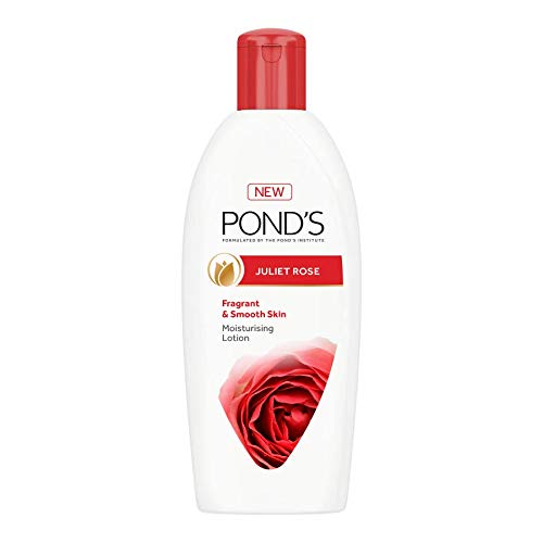Front view of Pond's Juliet Rose Body Lotion 100 ml bottle