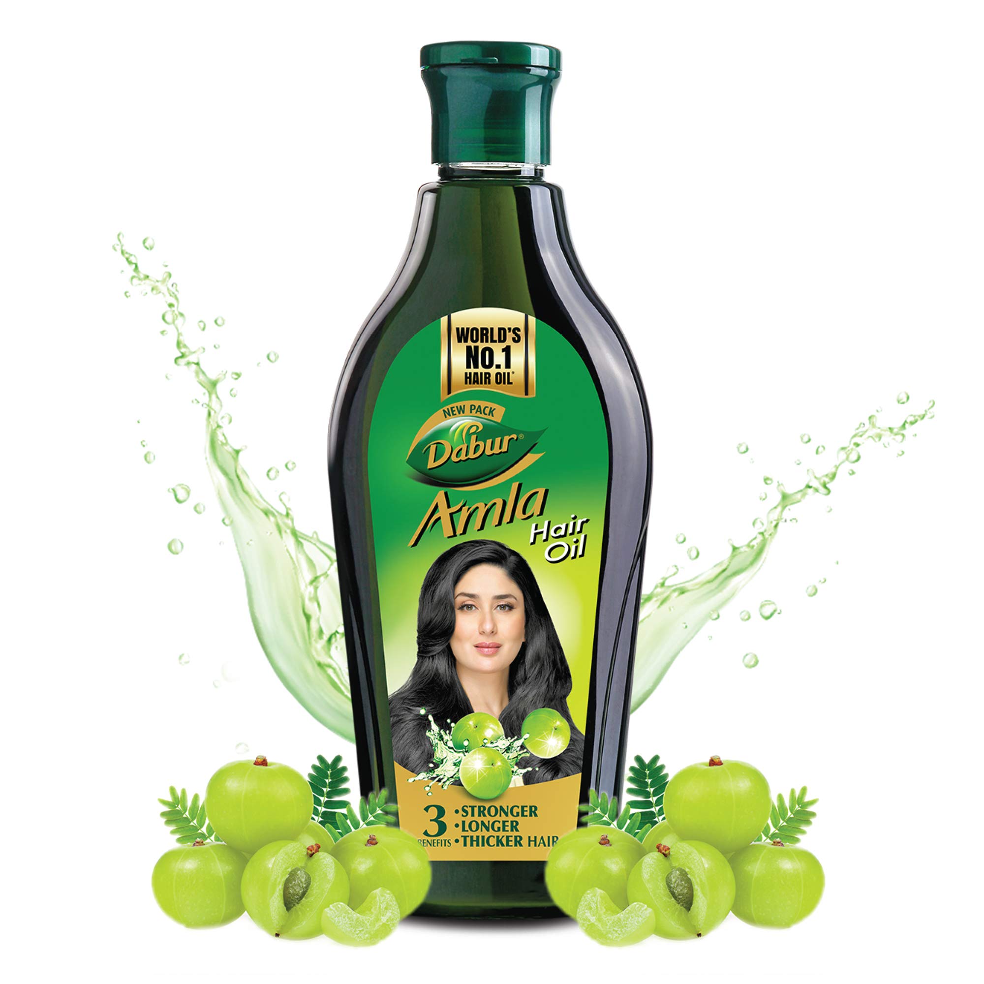 Dabur amla hair oil bottle for strong long thick hair