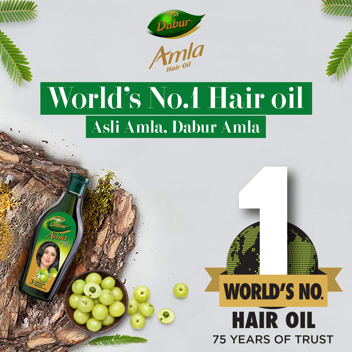Dabur Amla Hair Oil - for Strong , Long and Thick Hair 180ml – view 3