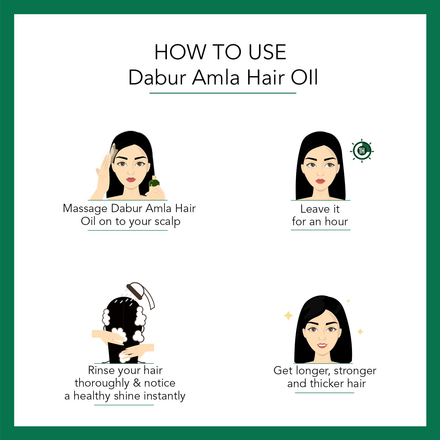 Dabur Amla Hair Oil - for Strong , Long and Thick Hair 180ml – view 6