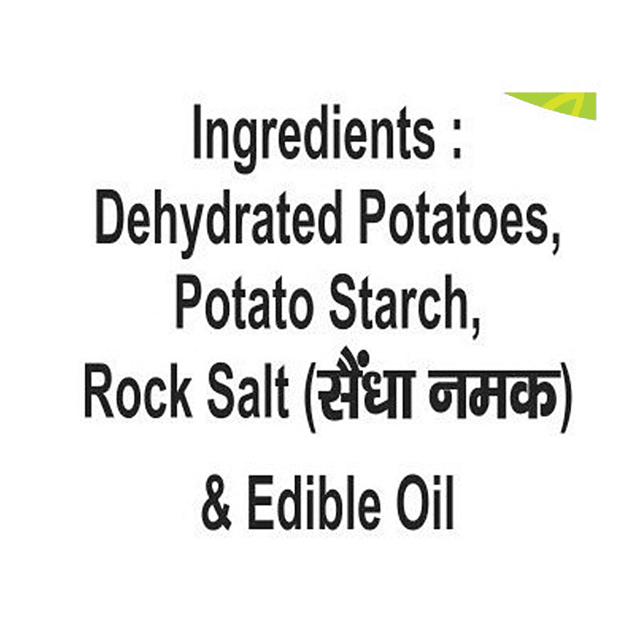 Royal 2D Papad Potato Crinkle Shape - Navratri Special 200 g – view 3