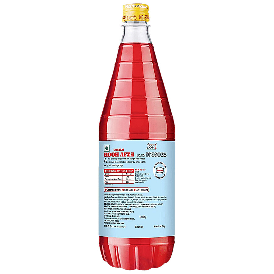 Hamdard Rooh Afza Sharbat 750 ml – view 2