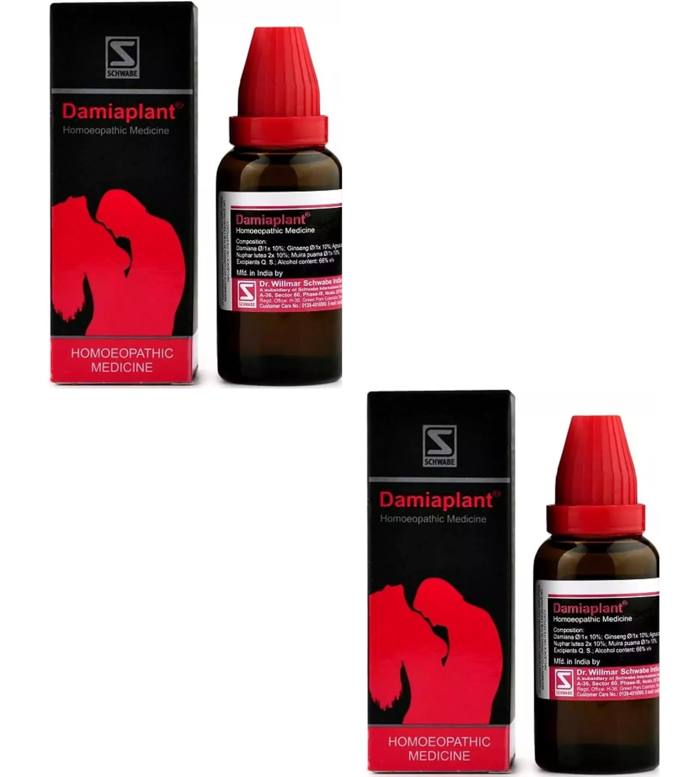 Dr. Willmar Schwabe India Damiaplant Drops 30 ml (Pack of 2)