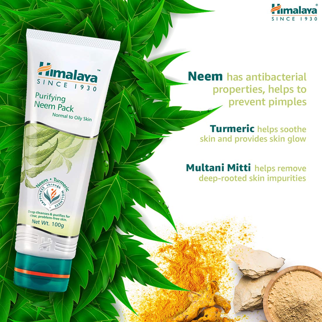 Himalaya Purifying Neem Pack, 50g – view 3