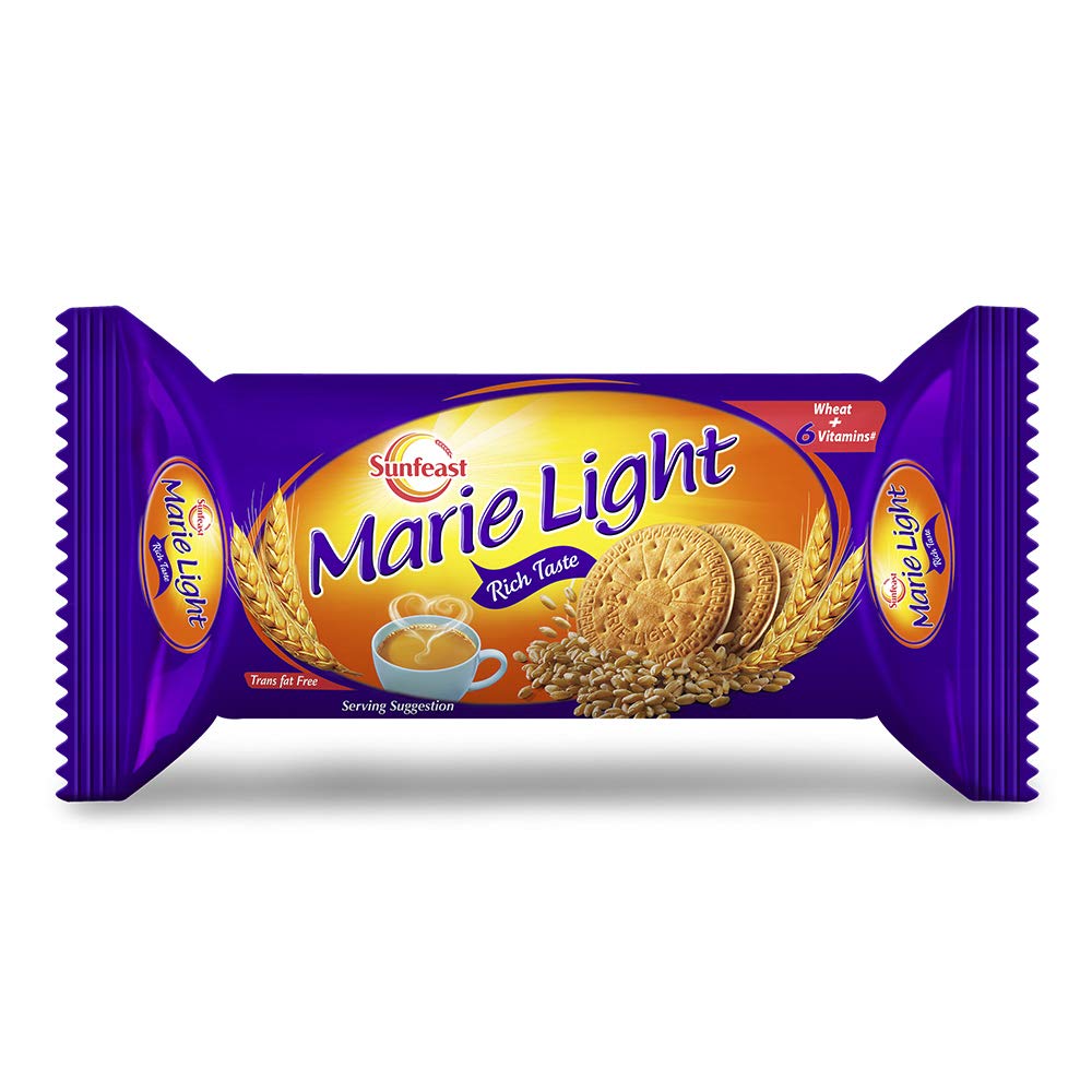 Sunfeast Marie Light Original 85 g wheat biscuit pouch