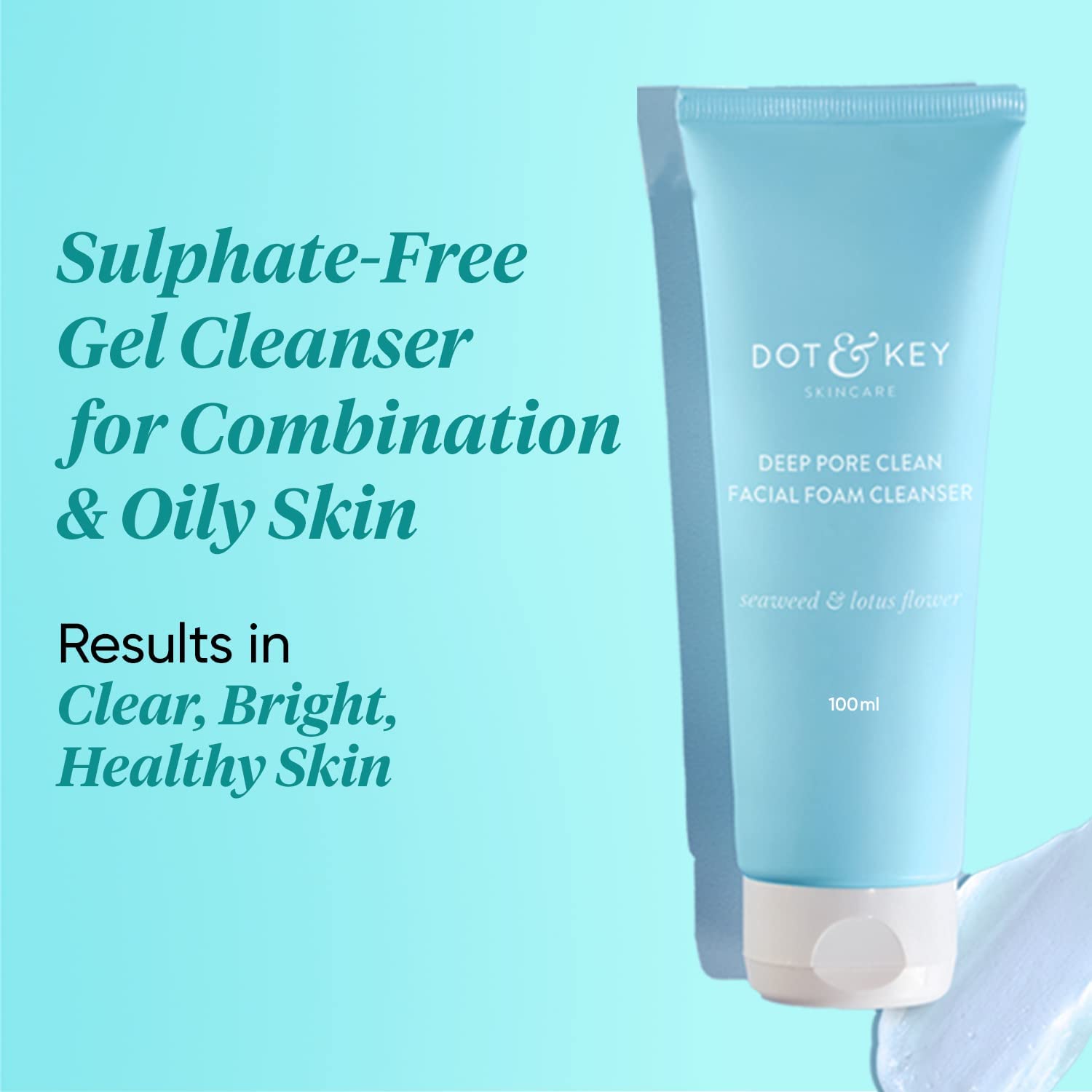 Dot & Key Deep Pore Clean Foaming Face Wash for Daily Use – view 3