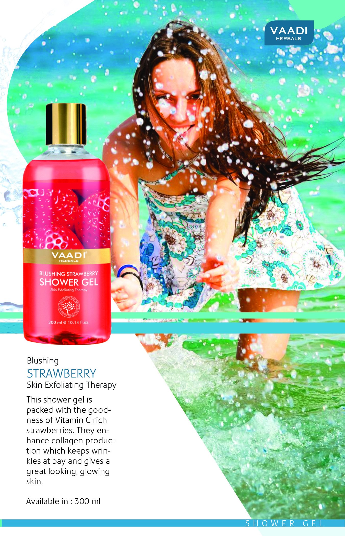 Vaadi Herbals Very Berry Shower Gels Gift Box, 600ml – view 5