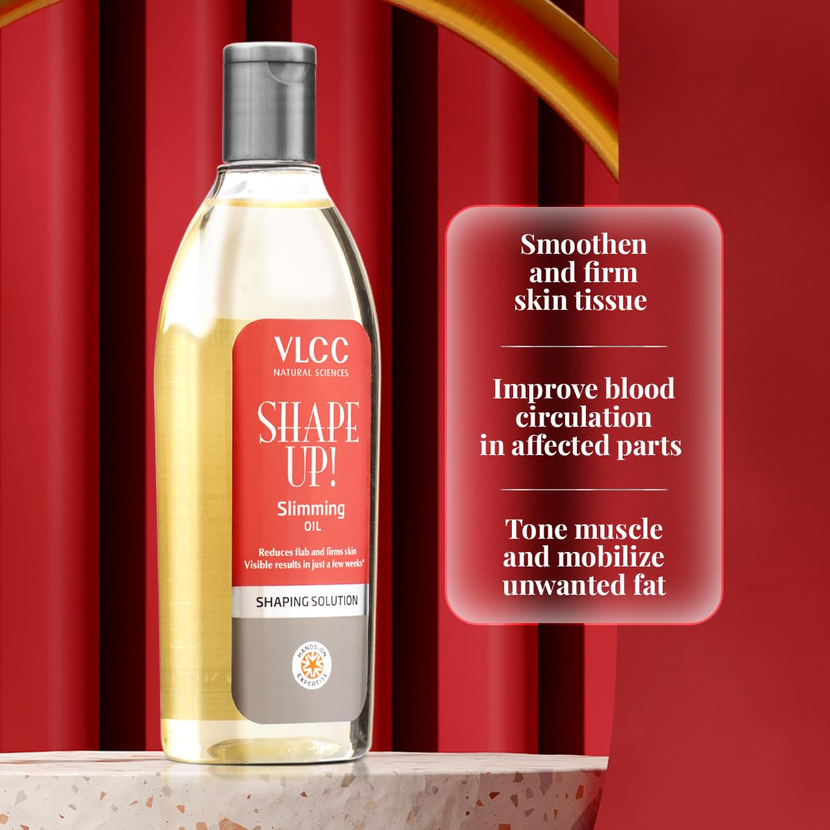VLCC Shape Up Slimming Oil - 200ml – view 4