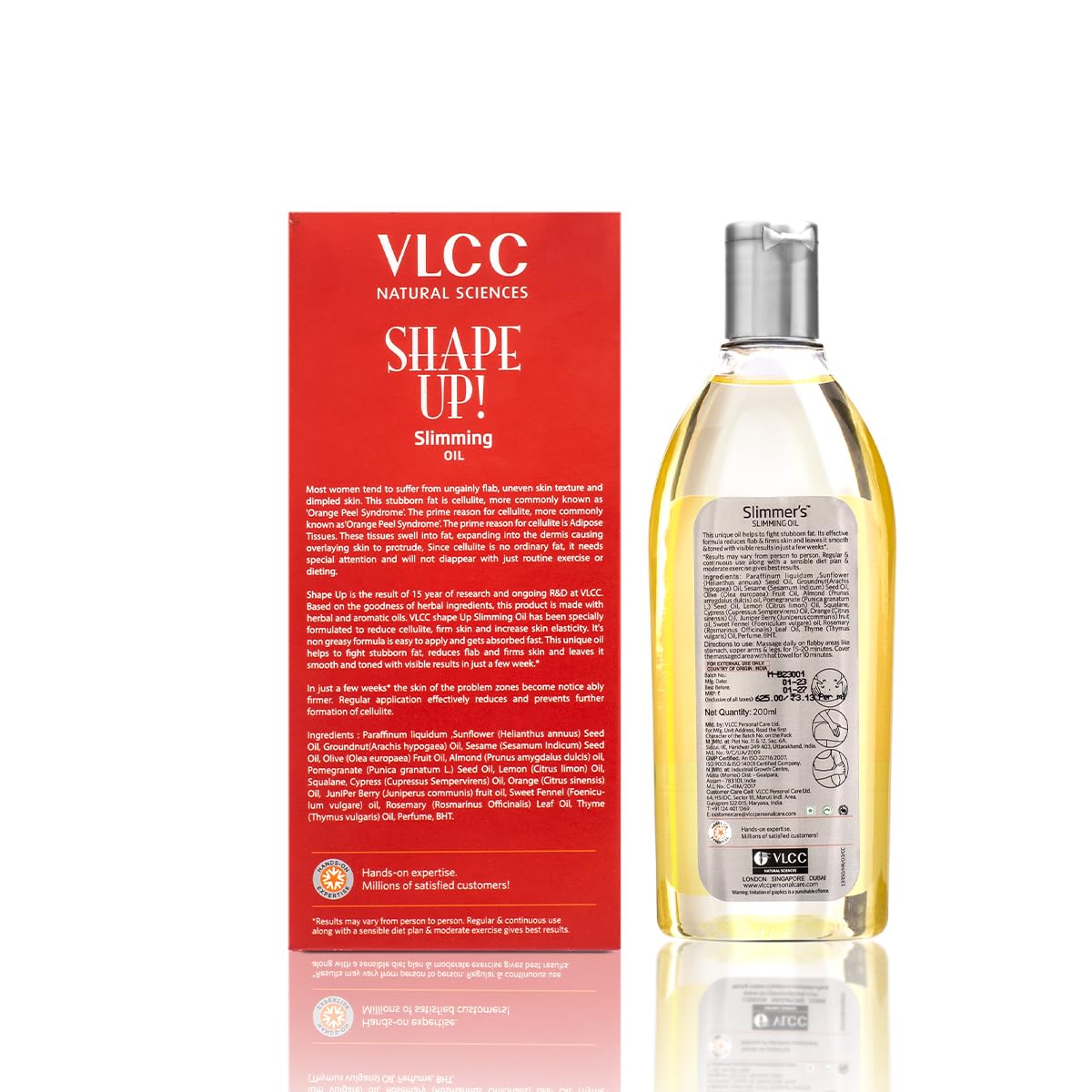 VLCC Shape Up Slimming Oil - 200ml – view 6