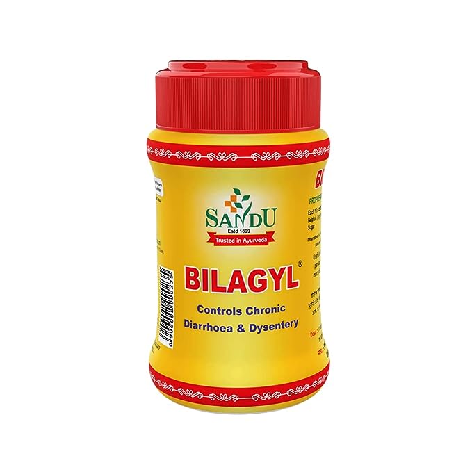 Sandu Bilagyl Bilwa paste bottle for digestive health use