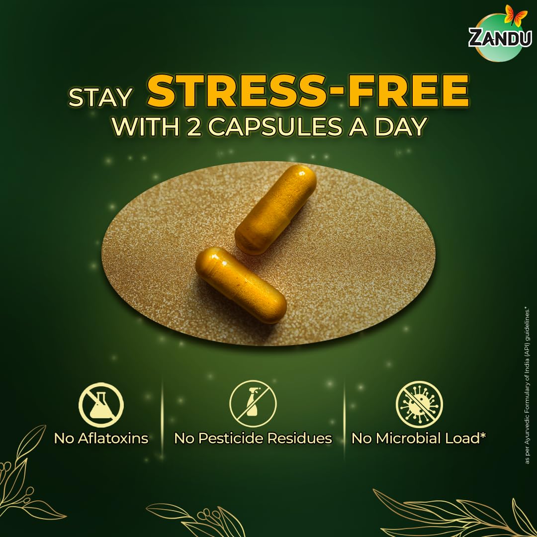 Zandu Ashwagandha Gold Plus Capsules – view 5