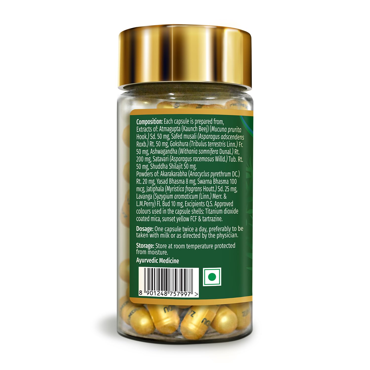 Zandu Ashwagandha Gold Plus Capsules – view 8