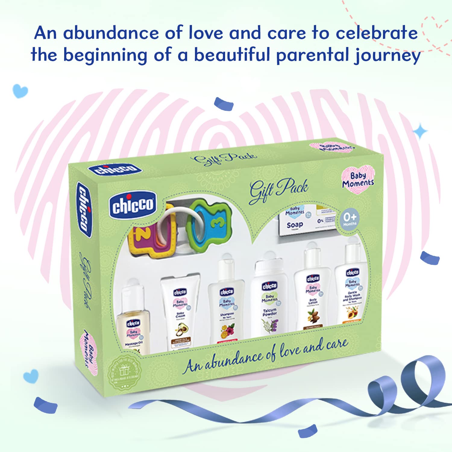 Chicco Baby Moments Delight Set Green, Gift Set for Babies, 0m+ – view 3
