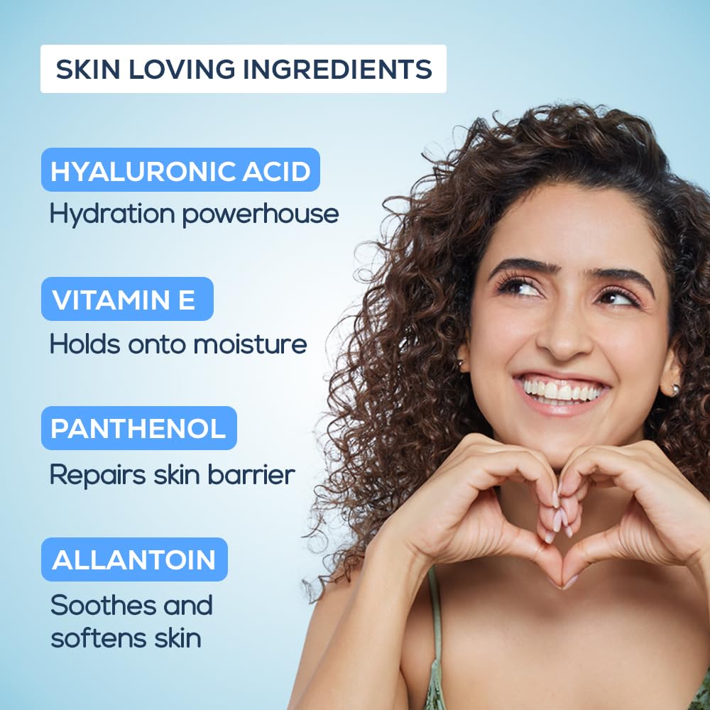 Joy Hydra Refresh Ultra Light Gel, Oil Free Moisturizer with Hyaluronic Acid & Vitamin E 150ml x 2 - Non Sticky & Lightweight Face Cream for Oily Skin for 48hr Moisturization – view 5
