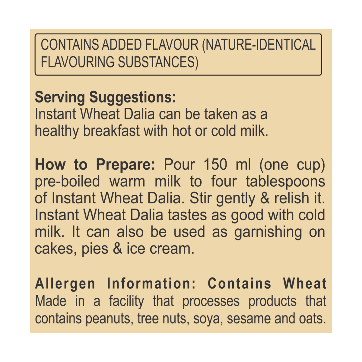 Patanjali Instant Wheat Dalia 250 g – view 3