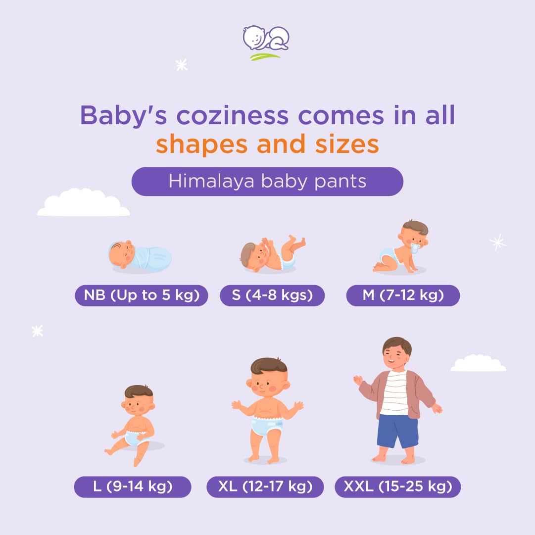 Himalaya Baby Diapers, Medium (5 - 11 kg), 54 Count – view 8