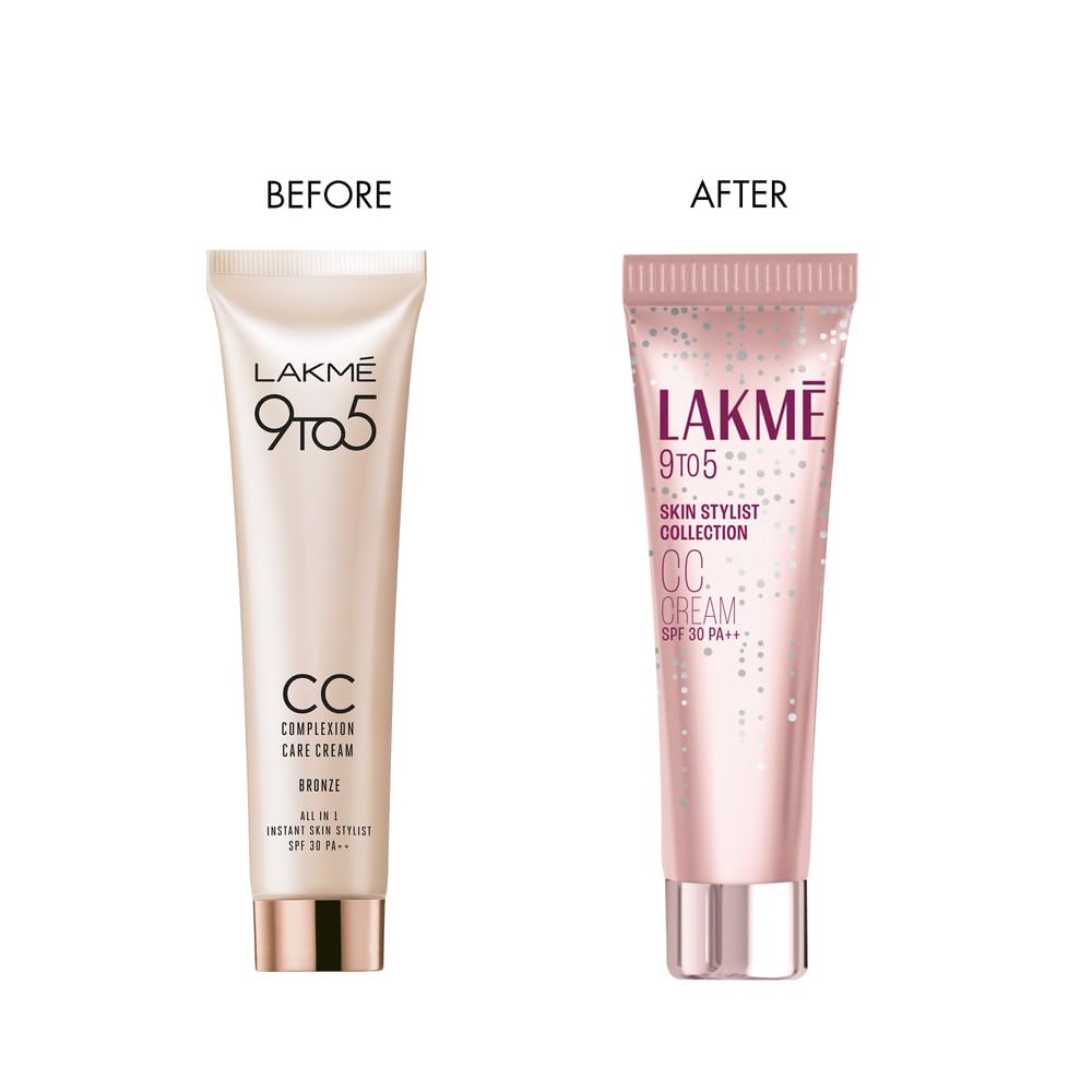 Lakme 9to5 CC Cream with SPF30 PA++ - Bronze – view 5