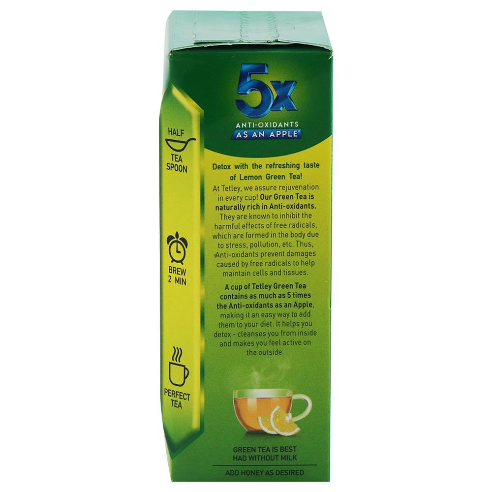 Tetley Long Leaf With Lemon Natural Green Tea 100 G – view 4