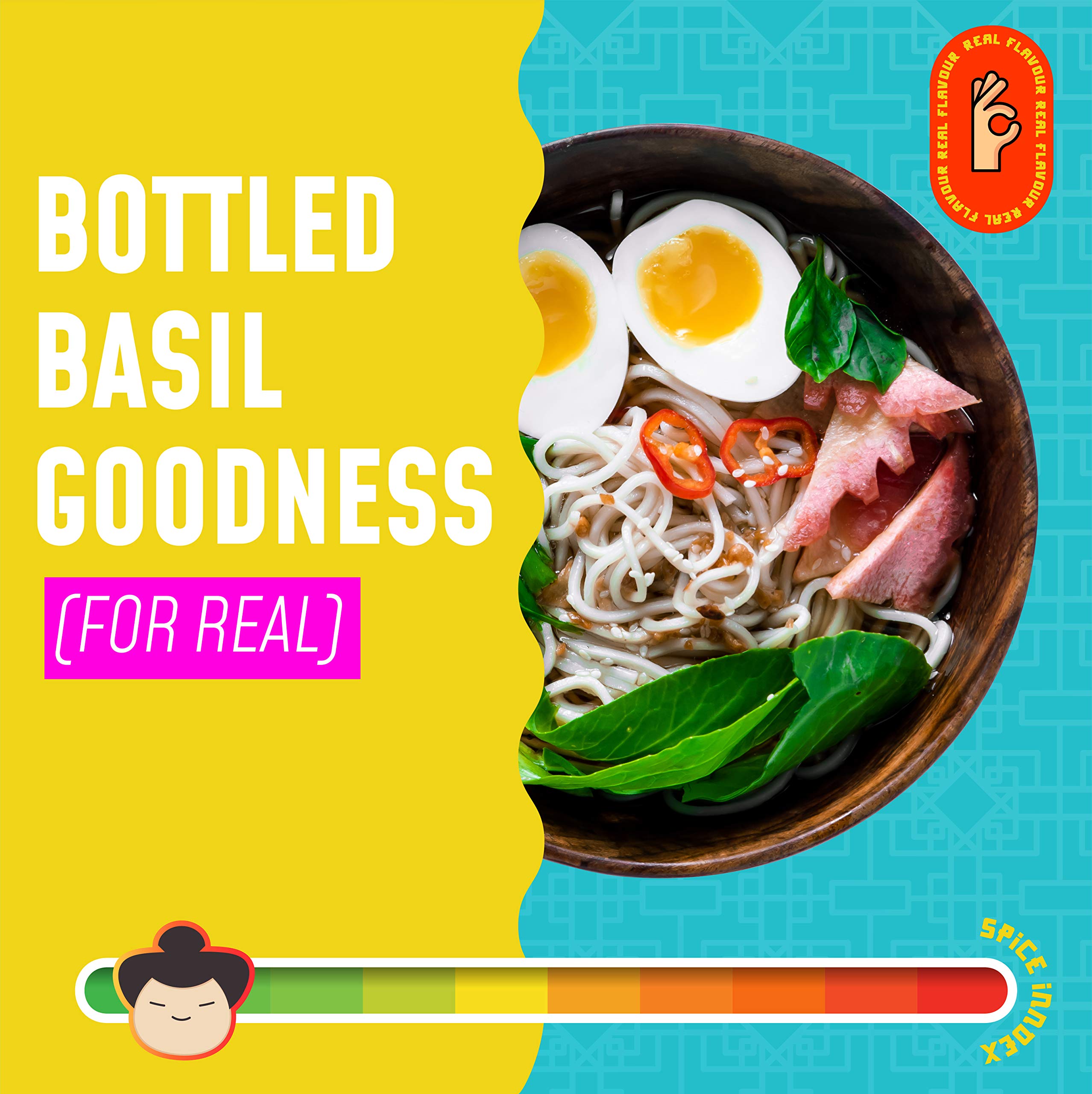 MasterChow Ramen Soup Noodle Pack - Ramen Noodles (300g) and Holy Basil Kinky Korean (220g) Cooking Sauce – view 4