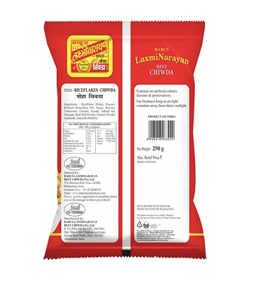 Laxmi Narayan Best Chiwda-500gm – view 2