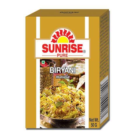 Sunrise Pure biryani masala 25 g spice powder pack